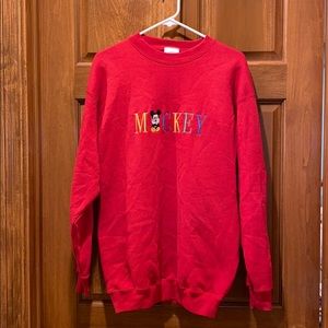 mickey & co crewneck sweatshirt